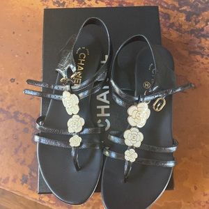 Chanel Camilla sandals size 38